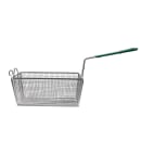 Winco FB-30 Fryer Basket w/ Coated Handle & Front Hook, 13 1/4" x 6 1/2" x 6" thumbnail 3