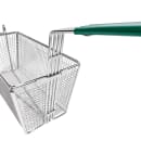 Winco FB-30 Fryer Basket w/ Coated Handle & Front Hook, 13 1/4" x 6 1/2" x 6" thumbnail 6