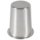 Winco FC-SL 4" Round Solid Flatware Cylinder, Stainless Steel thumbnail 4