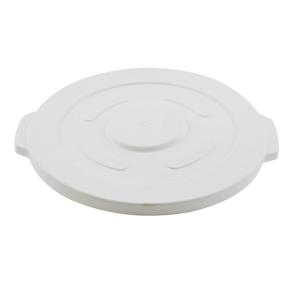 Winco FCW-10L Lid for 10 gal Trash Container - Plastic, White