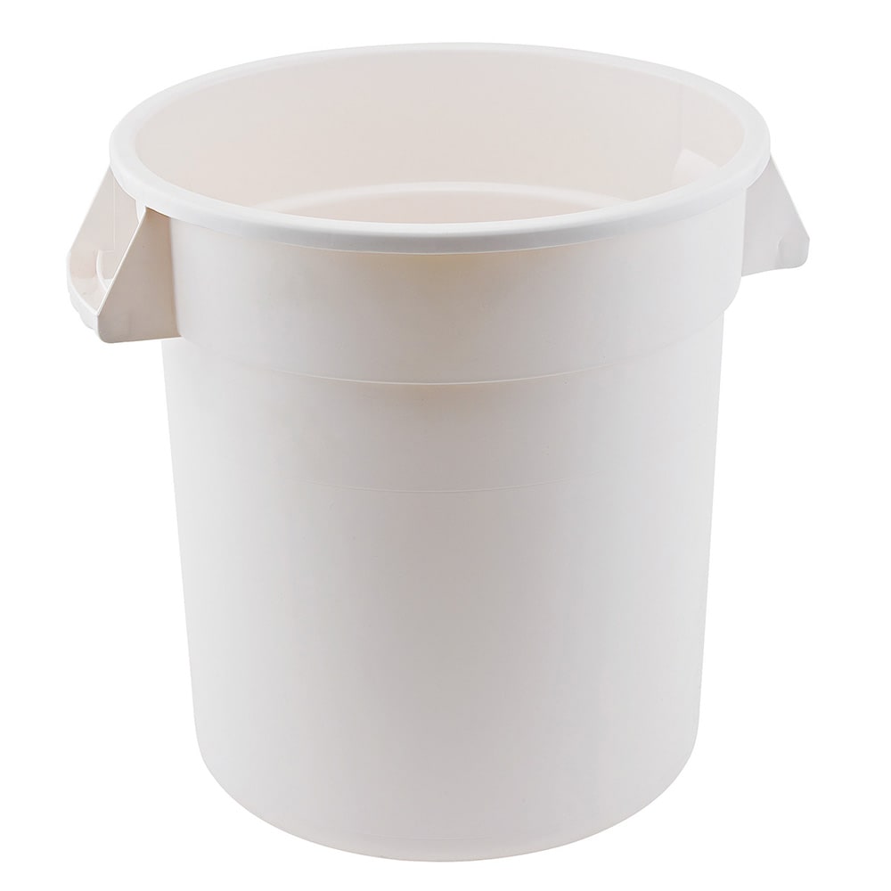 Winco FCW-20 Food Storage Container - 20 Gallon Capacity, White