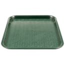 Winco FFT-1014G Plastic Fast Food Tray - 14"L x 10"W, Green thumbnail 4