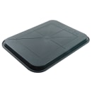 Winco FFT-1216G Plastic Fast Food Tray - 16"L x 12"W, Green thumbnail 6