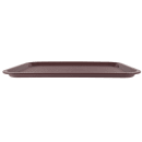 Winco FFT-1216U Plastic Fast Food Tray - 16"L x 12"W, Burgundy thumbnail 3
