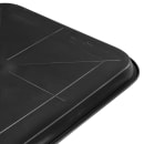 Winco FFT-1418K Plastic Fast Food Tray - 18"L x 14"W, Black thumbnail 6