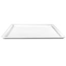 Winco FFT-1826 Plastic Fast Food Tray - 26"L x 18"W, White thumbnail 5