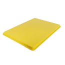 Winco FFT-1826YL Plastic Fast Food Tray - 26"L x 18"W, Yellow thumbnail 4