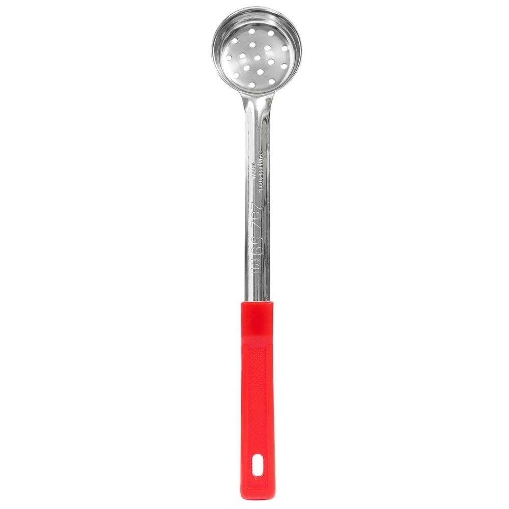Winco FPP-2 2 oz Food Portioner, One-Piece, Perforated, Red