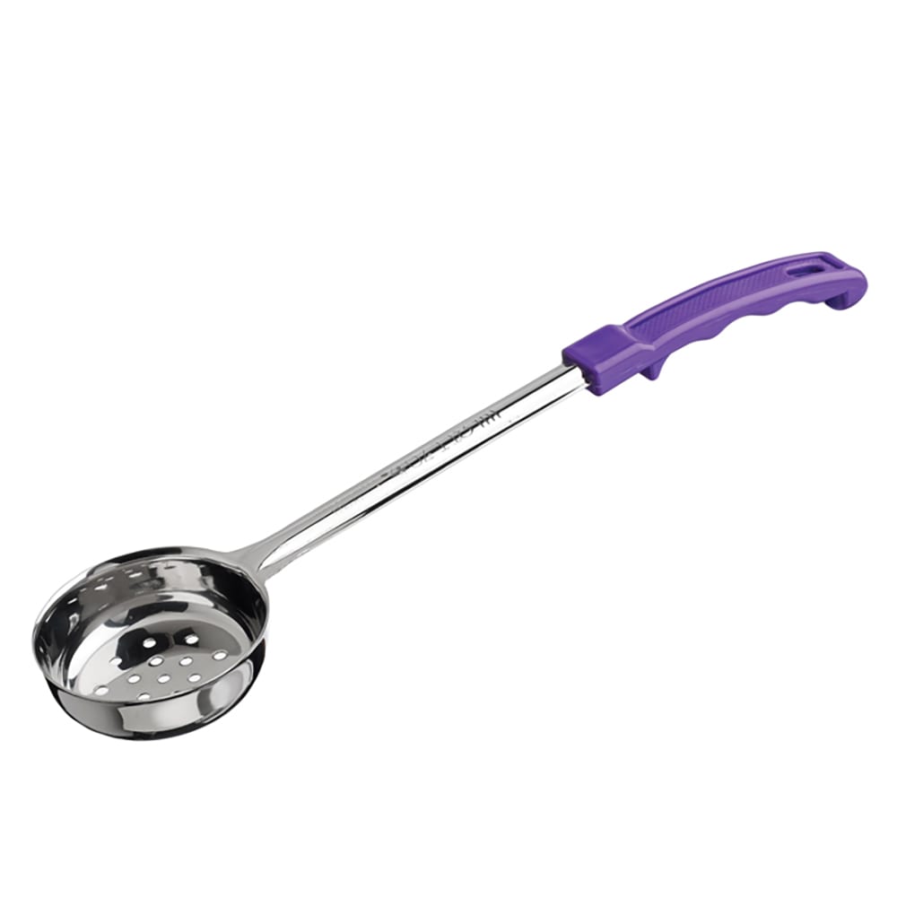 Winco FPP-4P 4 oz Food Portioner, One-Piece, Perforated, Purple