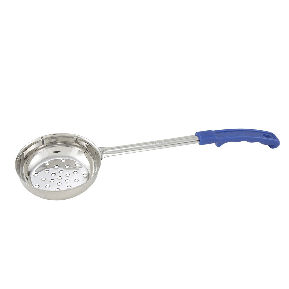 Winco FPP-8 8 oz Food Portioner, One-Piece, Perforated, Blue