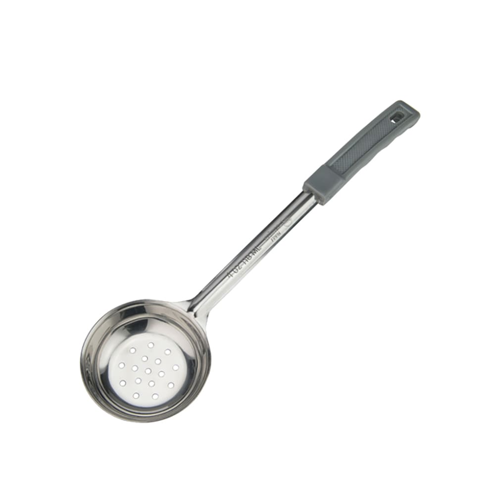 Winco FPPN-4 4 oz Food Portioner, One-Piece, Perforated, Gray