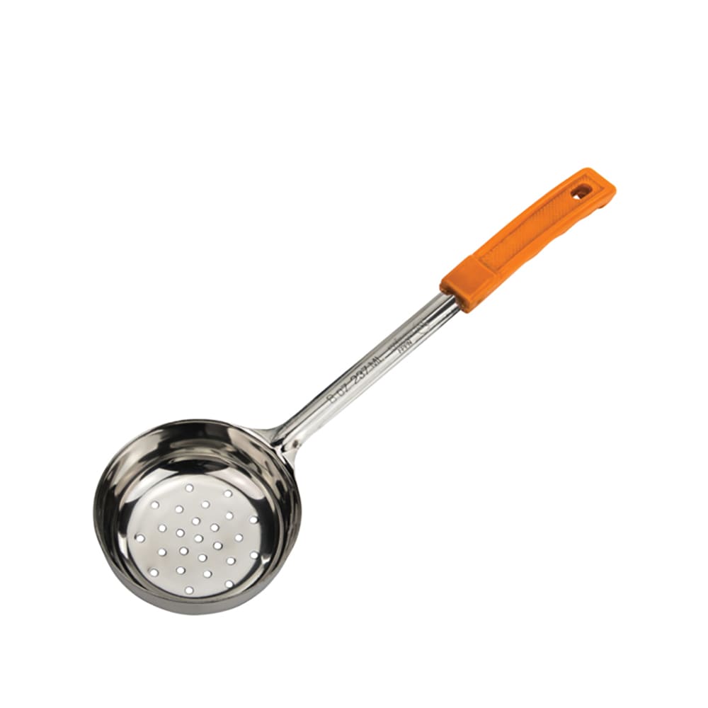 Winco FPPN-8 8 oz Food Portioner, One-Piece, Perforated, Orange
