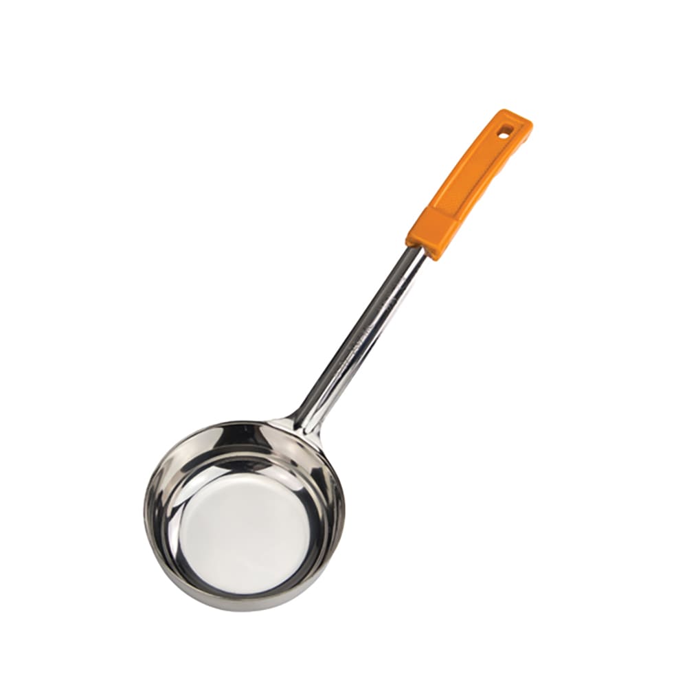 Winco FPSN-8 8 oz Food Portioner, One-Piece, Solid, Orange