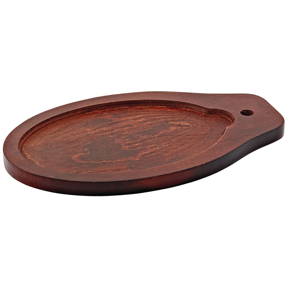 Winco FS-2-UL Oval Underliner for Fajita Server, Wood