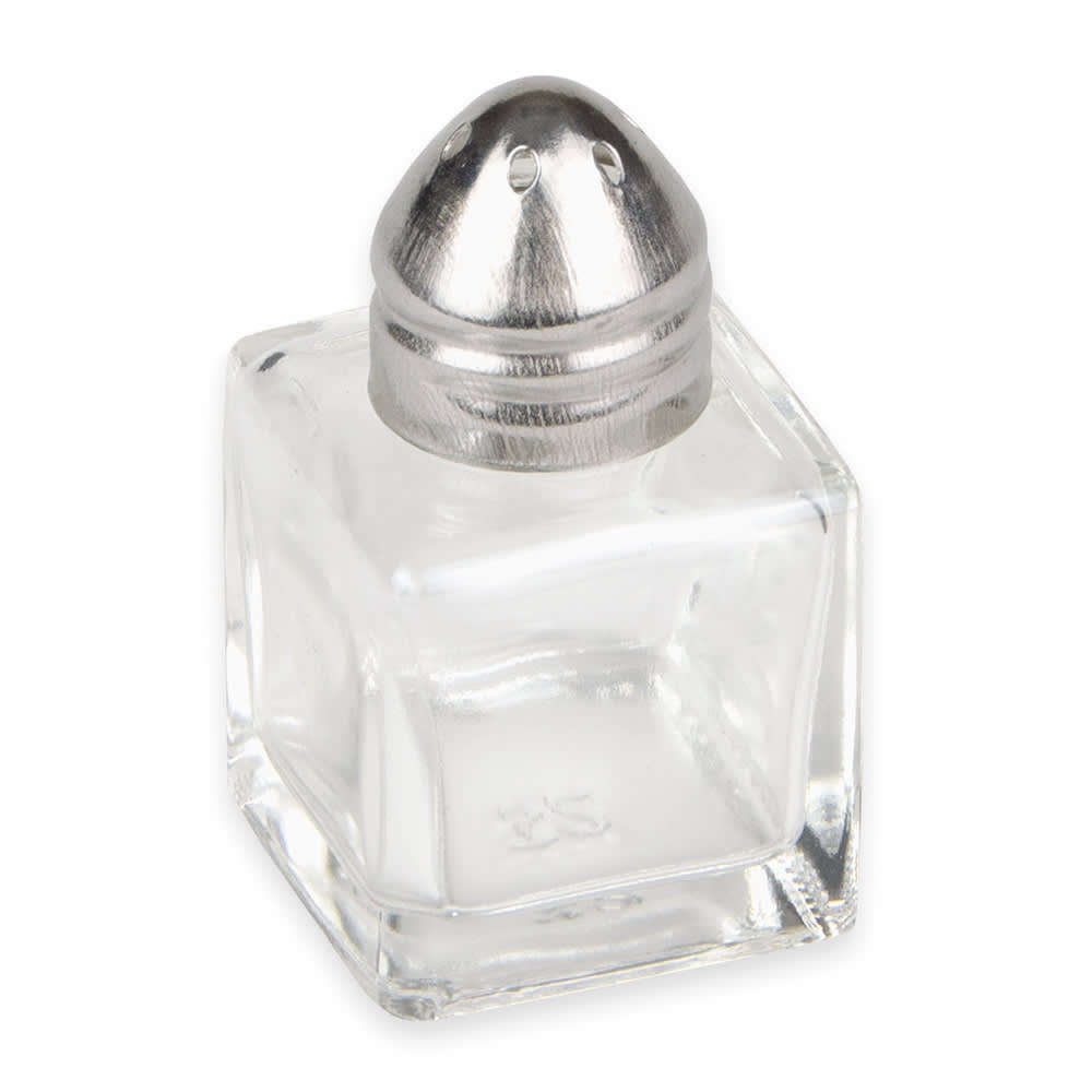 Winco G-100 1/2 oz Salt/Pepper Shaker - Glass, 2"H