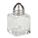 Winco G-100 1/2 oz Salt/Pepper Shaker - Glass, 2"H thumbnail 2