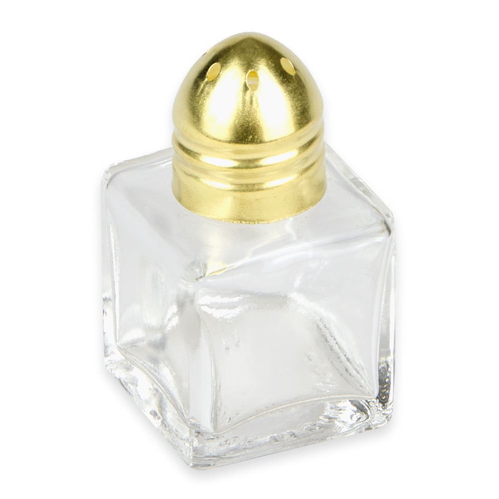Winco G-101 1/2 oz Salt/Pepper Shaker - Glass, 2"H