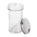Winco G-102 12 oz Glass Sugar Pourer w/ Flap Top thumbnail 2