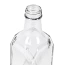 Winco G-104 6 oz Cruet w/ Metal Top - Glass, Clear thumbnail 4