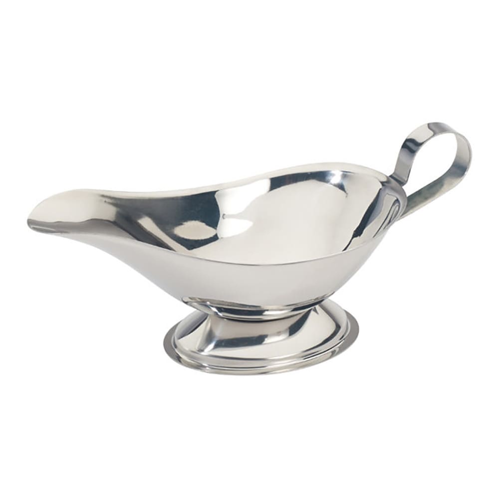 Winco GBS-10 10 oz Gravy Boat, Stainless
