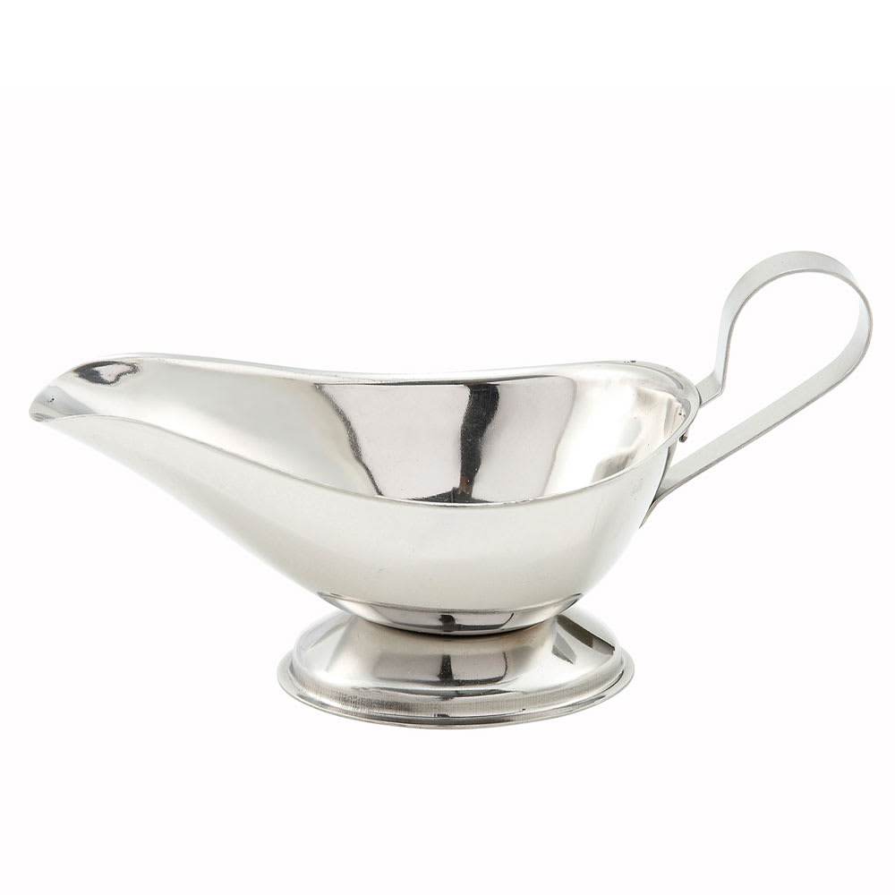 Winco GBS-3 3 oz Gravy Boat, Stainless