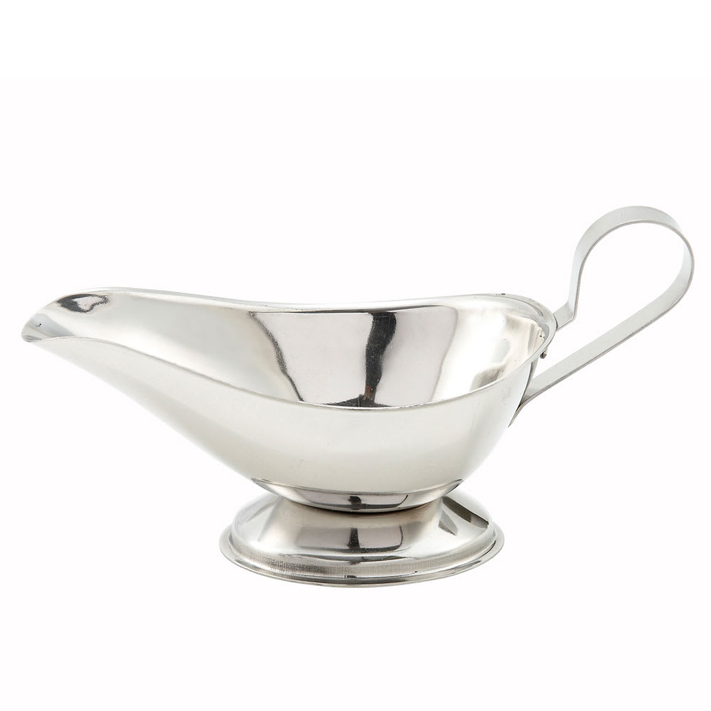 Winco GBS-5 5 oz Gravy Boat, Stainless