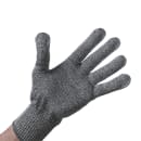 Winco GCRA-XL Extra Large Cut Resistant Glove - Blended Material, Gray w/ Black Wrist Band thumbnail 2