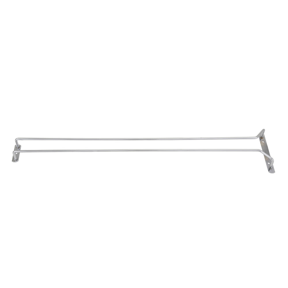 Winco GHC-24 24" Wire Glass Hanger, Chrome Plated