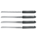 Winco GT-104 15" Zester Blade Grater w/ Black Soft Grip Handle, Stainless Steel thumbnail 2