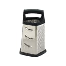 Winco GT-401 5 Sided Box Grater - 5" x 5" x 8", Stainless Steel thumbnail 2