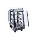 Winco HDM-13 13 1/2" Self Service Countertop Heated Display Case - (3) Shelves, 120v thumbnail 2