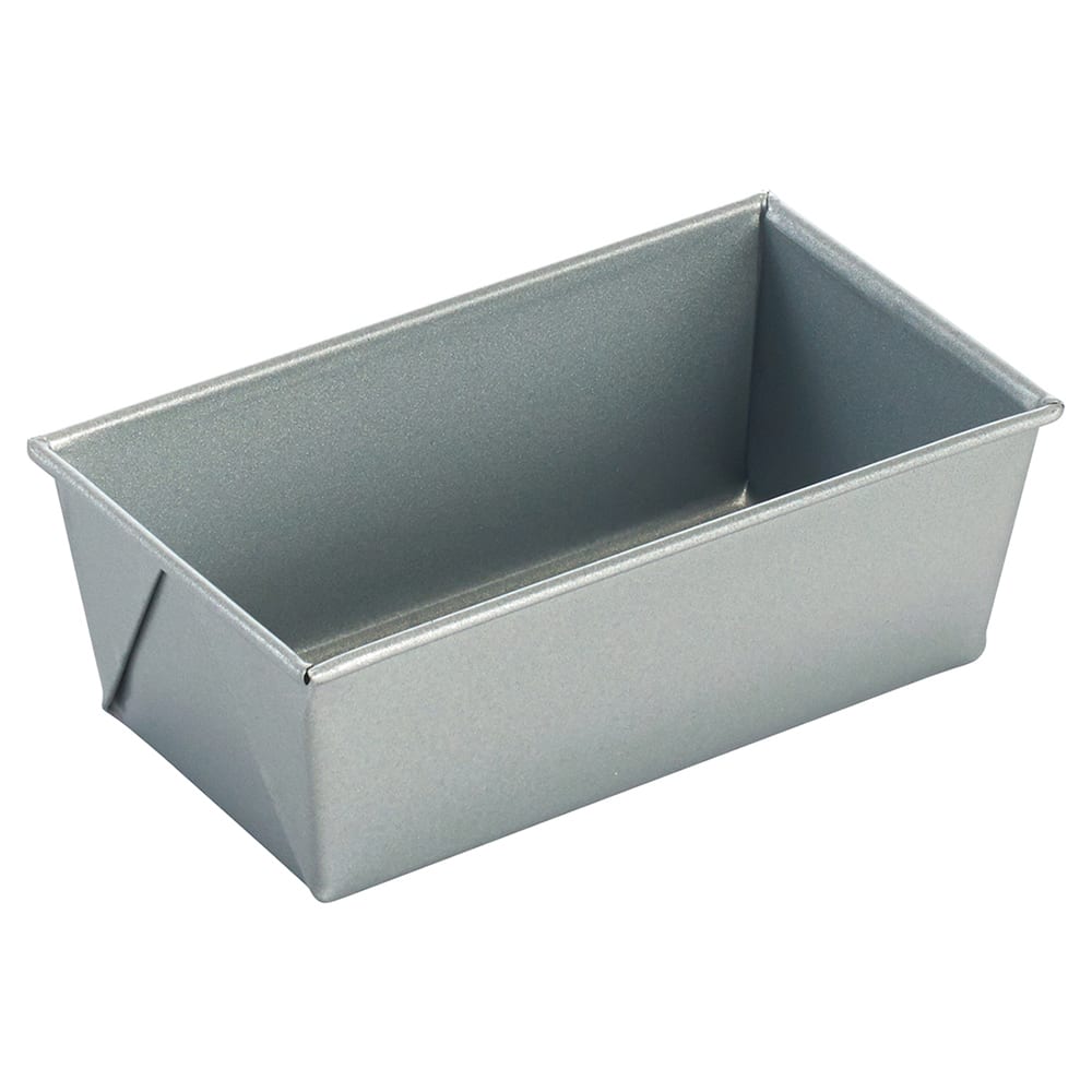 Winco HLP-53 3/8 lb Loaf Pan - 5 5/8"L x 3 1/8"W x 2 1/4"D, Aluminized Steel