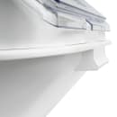 Winco IB-10S Shelf Ingredient Bin - 10 Gallon Capacity, Clear Lid/White Base thumbnail 8