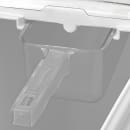 Winco IB-21 Ingredient Bin - 21 Gallon Capacity, Clear Lid/White Base thumbnail 4