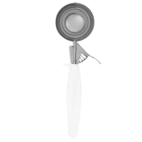 Winco ICD-6 White #6 Disher - 4.66 oz thumbnail 3