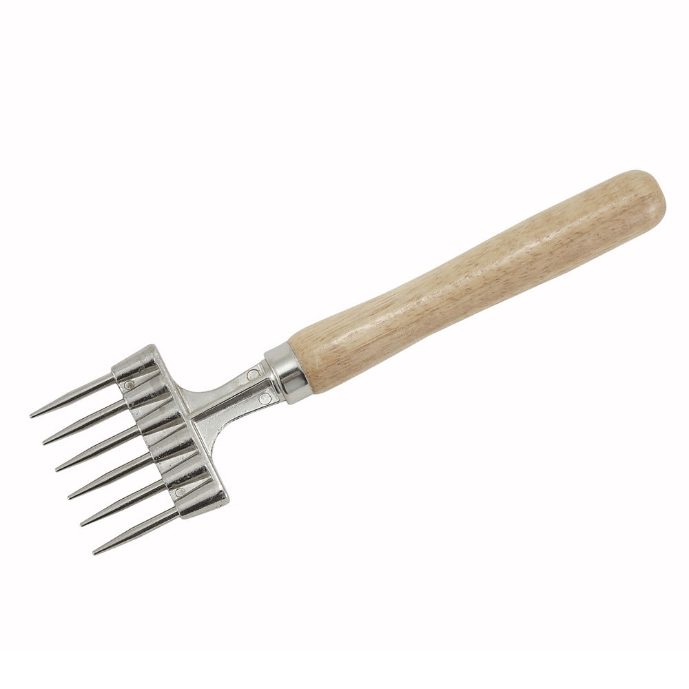 Winco ICH-9 9" Ice Chipper w/ Wood Handle - Steel