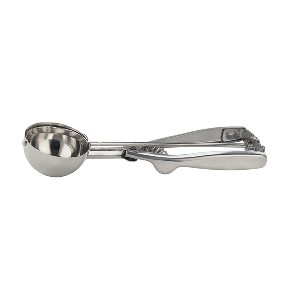 Winco ISS-20 Stainless #20 Squeeze Disher - 2.5 oz