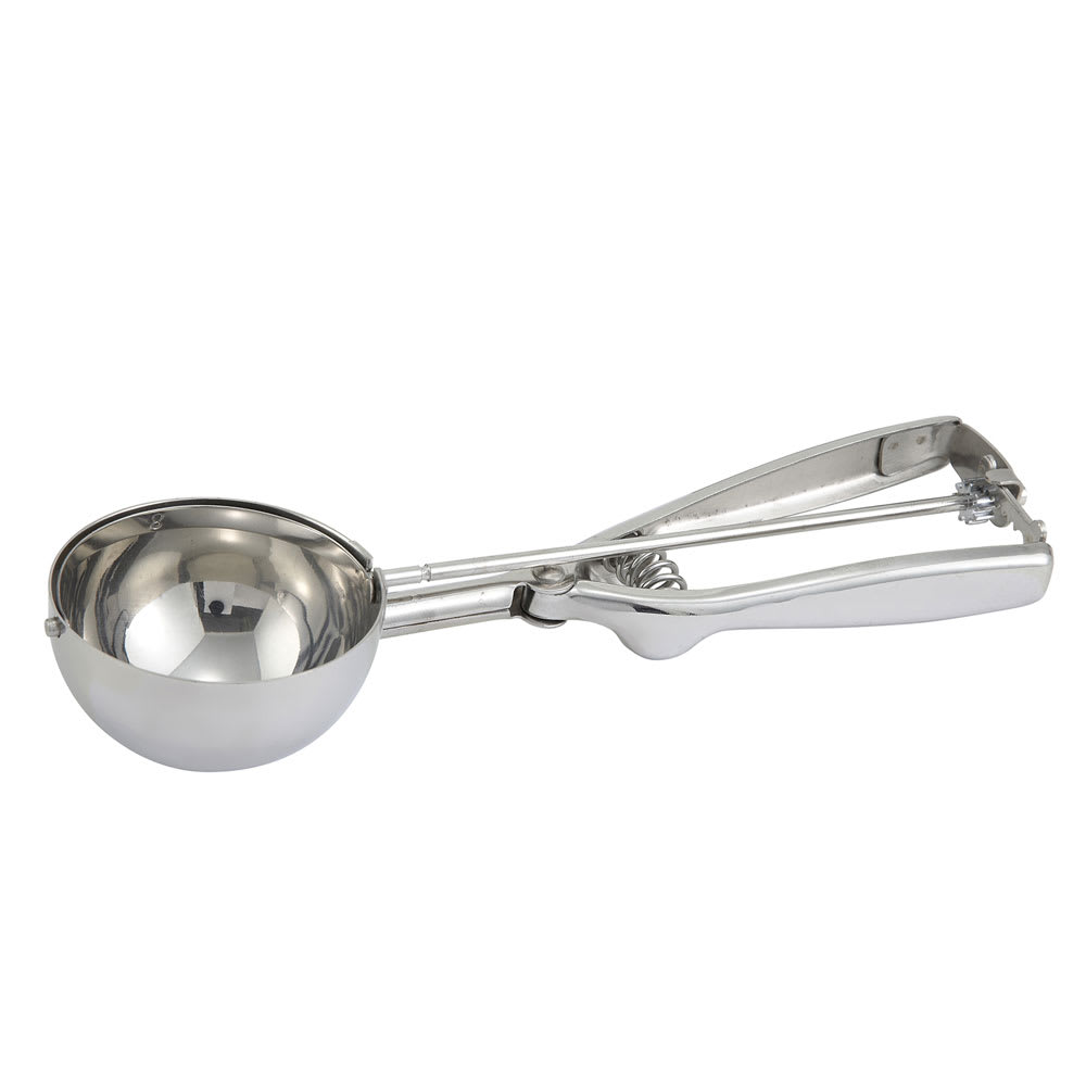 Winco ISS-8 Stainless #8 Squeeze Disher - 4 oz