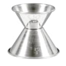 Winco J-1 Double Jigger - 1/2 & 1 oz, Stainless thumbnail 2