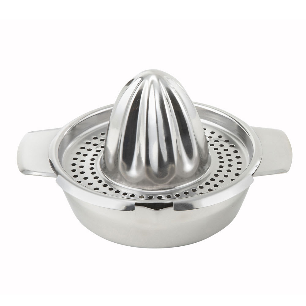 Winco JC-4 5" Hand Citrus Juicer, Stainless