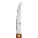 Winco K-45W Steak Knife w/ 4 1/2" Blade & Wooden Handle, Pointed Tip thumbnail 2