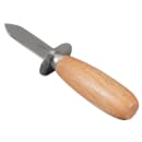 Winco KCL-1 Oyster Clam Knife w/ 2 3/4" Blade & Wooden Handle thumbnail 2