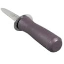 Winco KCL-5P 3" Oyster Knife w/ Black Handle thumbnail 2