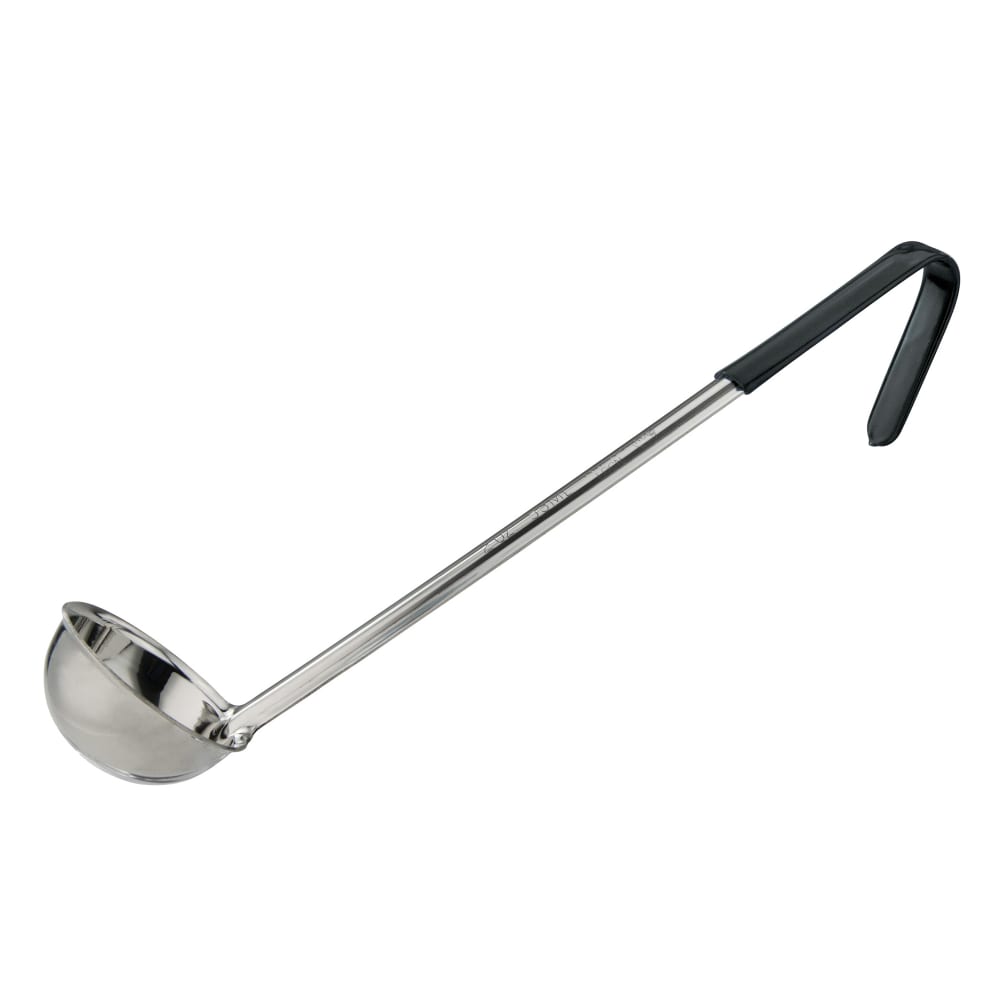 Winco LDCN-2K 2 oz Prime Ladle - Stainless Steel, Black Handle