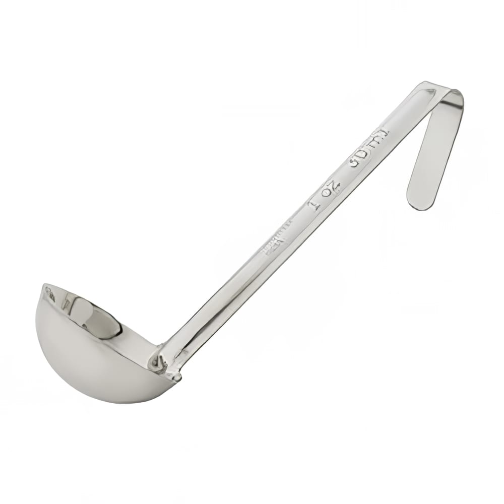Winco LDI-10SH 1 oz LDI Series Ladle - Stainless Steel