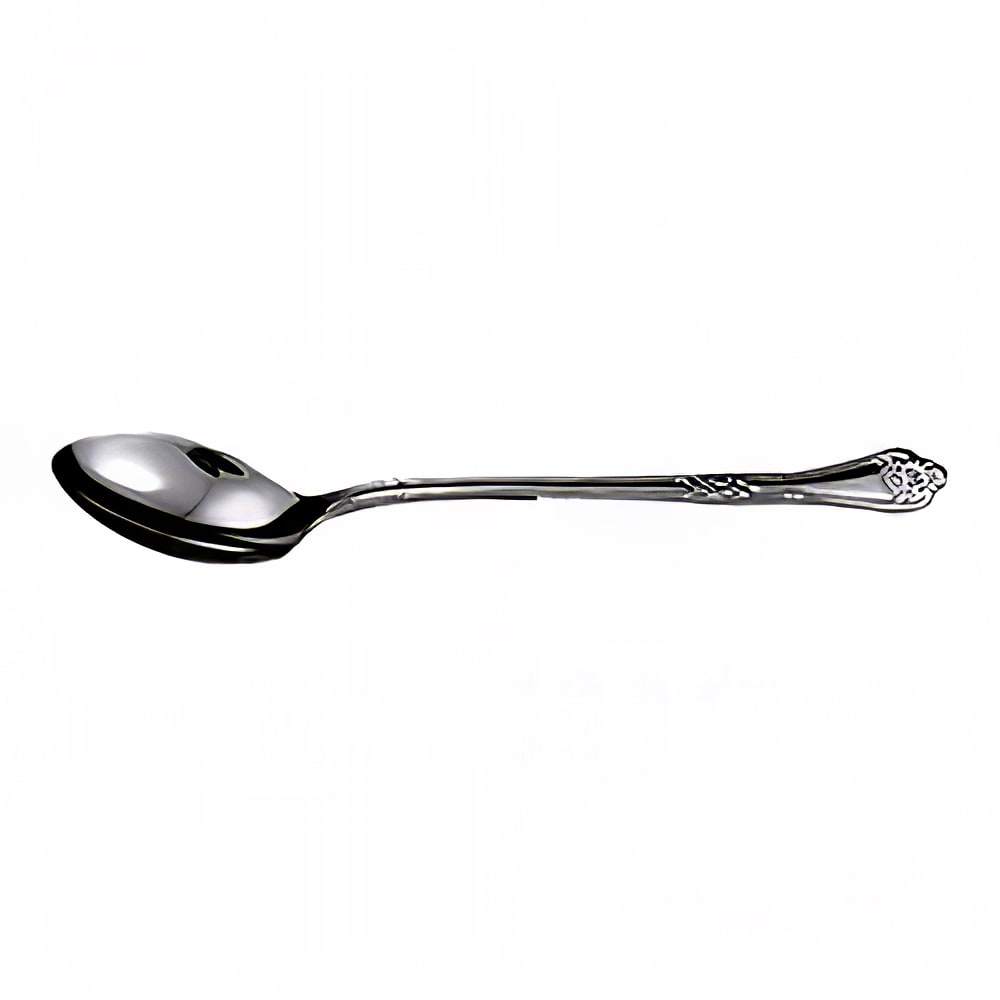 Winco LE-13 13" Solid Serving Spoon w/ Stainless Steel Handle, Stainless Steel