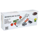 Winco MDL-15 Mandoline Slicer Set w/ Hand Guard & (5) Interchangeable Blades, Stainless Steel thumbnail 2