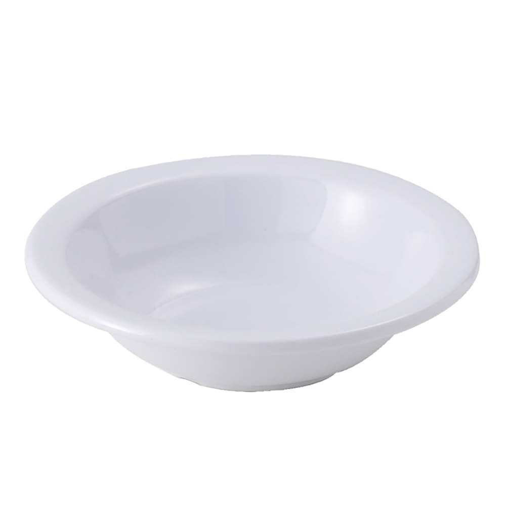 Winco MMB-13W 13 oz Round Melamine Grapefruit Bowl, White