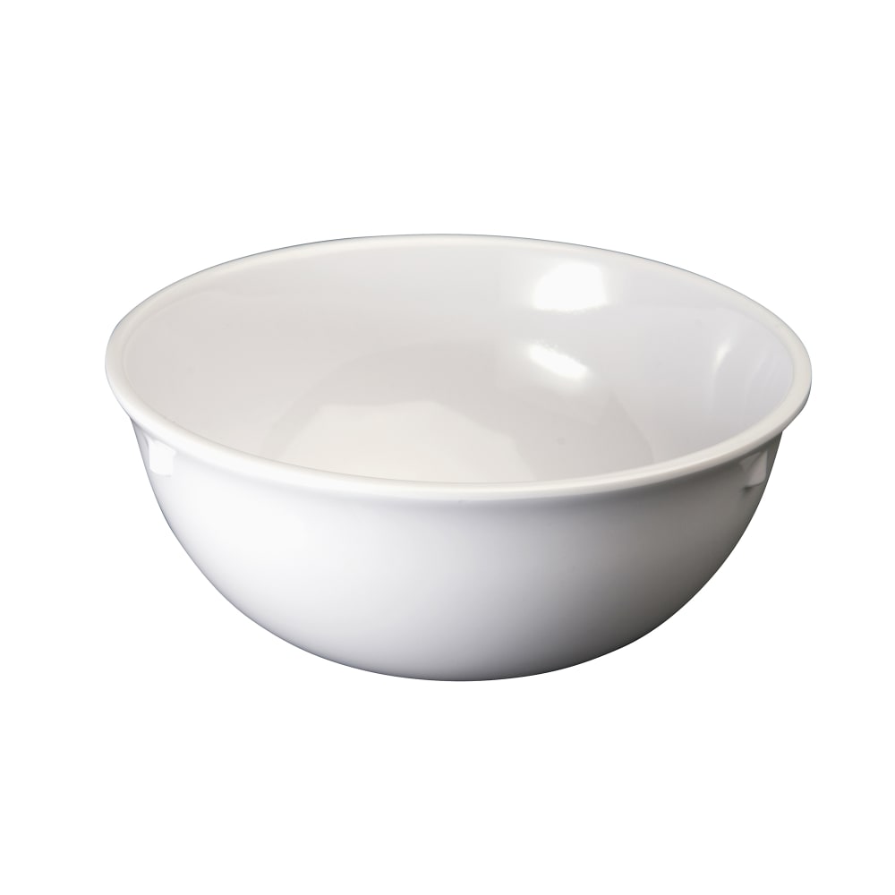 Winco MMB-15W 15 oz Round Melamine Nappie Bowl, White