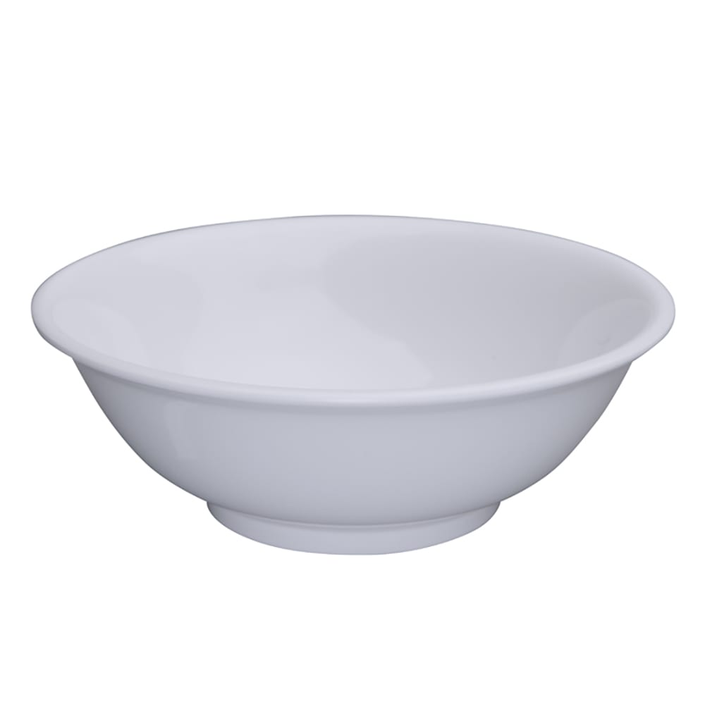 Winco MMB-32W 32 oz Round Melamine Bowl, White